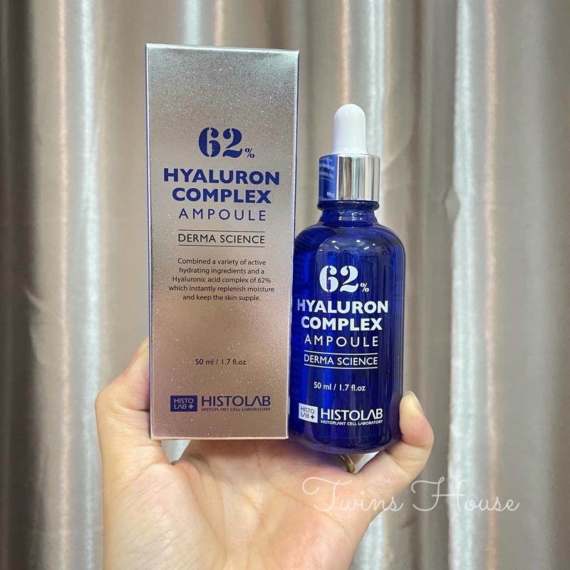 Tinh chất Cấp ẩm sâu HISTOLAB 62 hyaluron complex ampoule