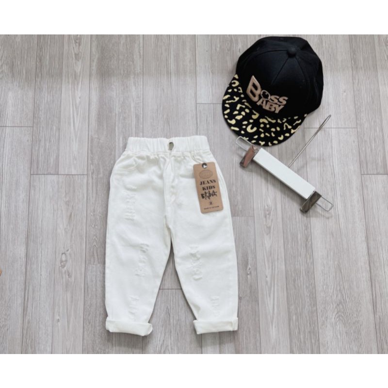 Quần kaki bé trai đen trắng 9-35kg