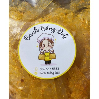 100 tem decal tròn 4cm in theo yêu cầu