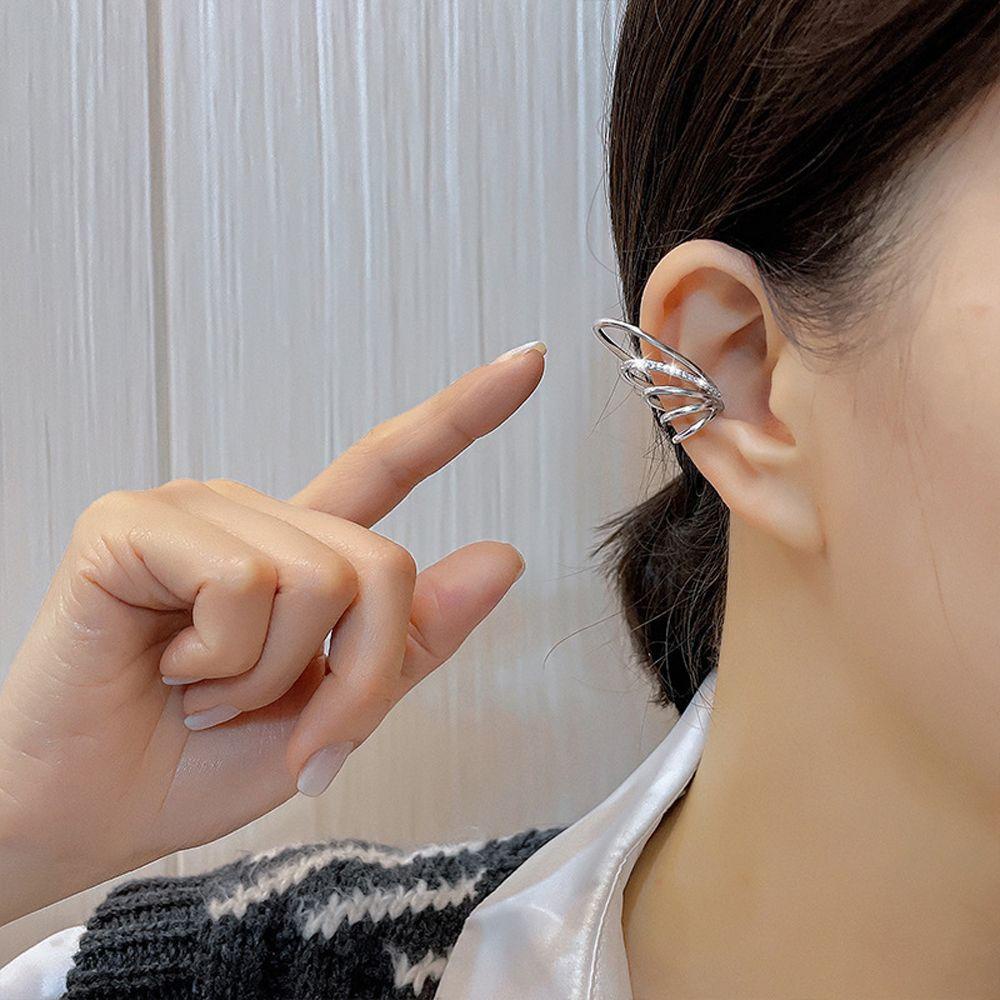 Khuyên Kẹp Vành Tai Nhiều Lớp Phong Cách Vintage Cho Nữ MXMUSTY