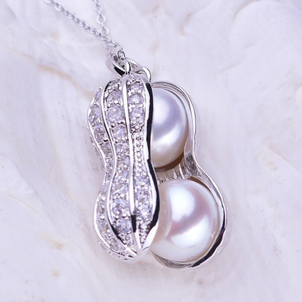 Vòng cổ Mặt Đậu Phộng Độc Đáo