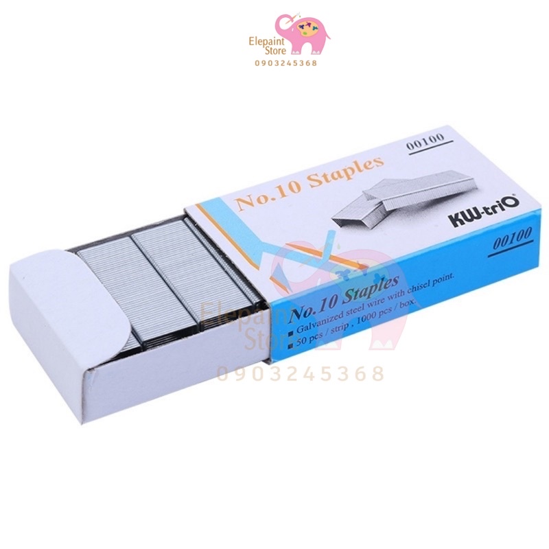 Đạn ghim nhỏ, ghim bấm số 10 KW Trio