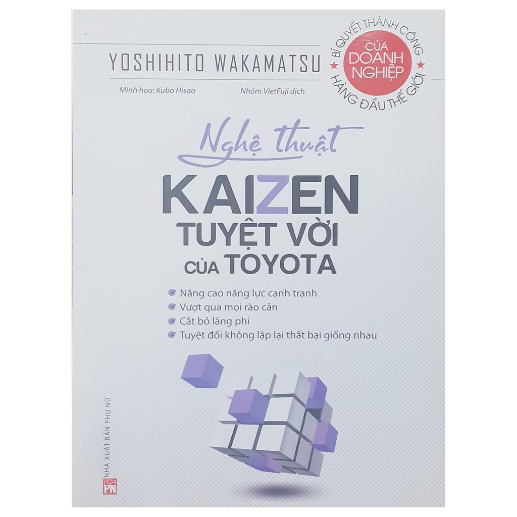 Sách - Nghệ thuật Kaizen tuyệt vời của Toyota (2019)