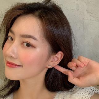 Đôi Bông Tai Hình Nơ Nạm Đá