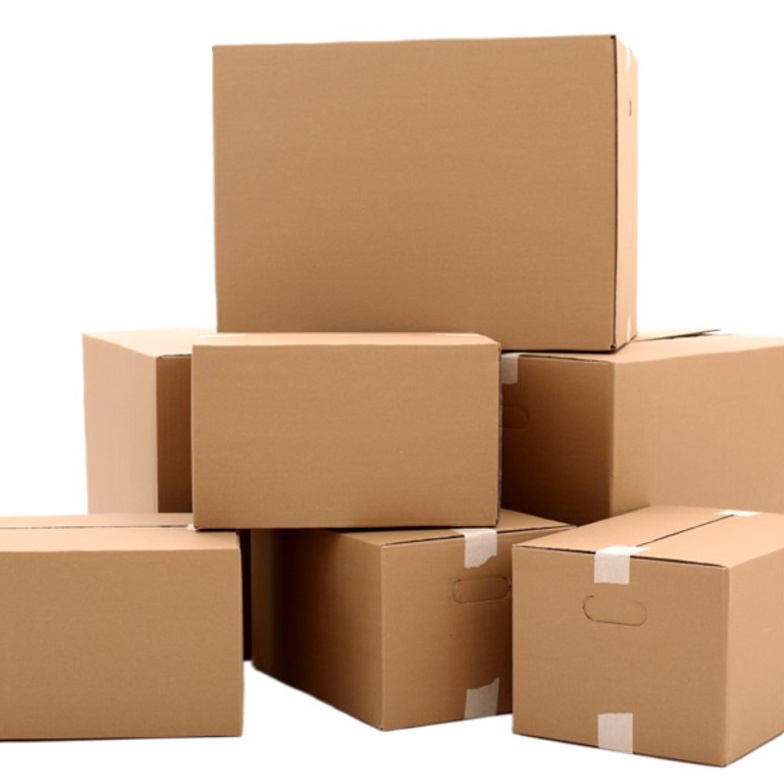 25x20x10 Hộp carton giấy đóng gói hàng hóa thùng giấy carton thunghcm H10