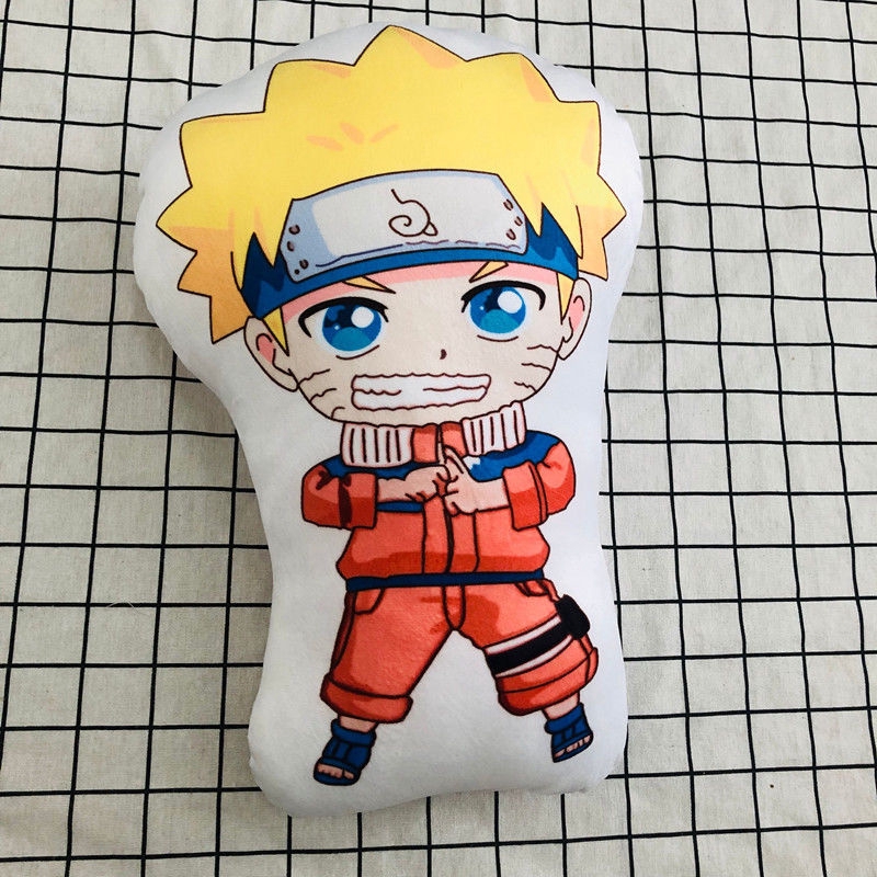 Gối Ôm Dài 45cm Họa Tiết Nhân Vật Naruto Độc Đáo