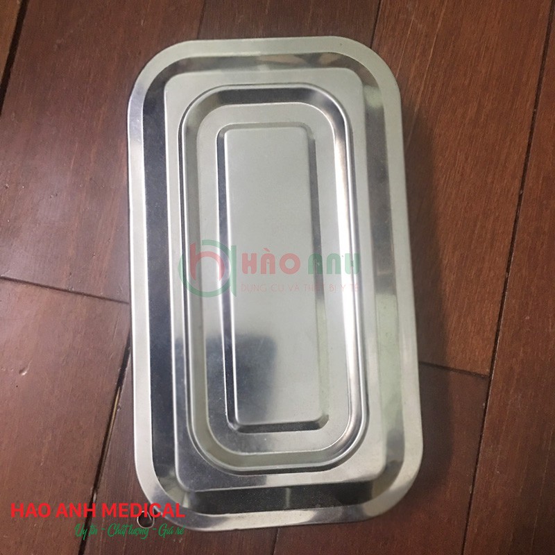 (Tbyt Hào Anh)Hộp hấp dụng cụ y tế Inox - Hộp tiểu hình chữ nhật - không có quai sách [ Chất Lượng Tốt Nhất, Giá Rẻ Số 1