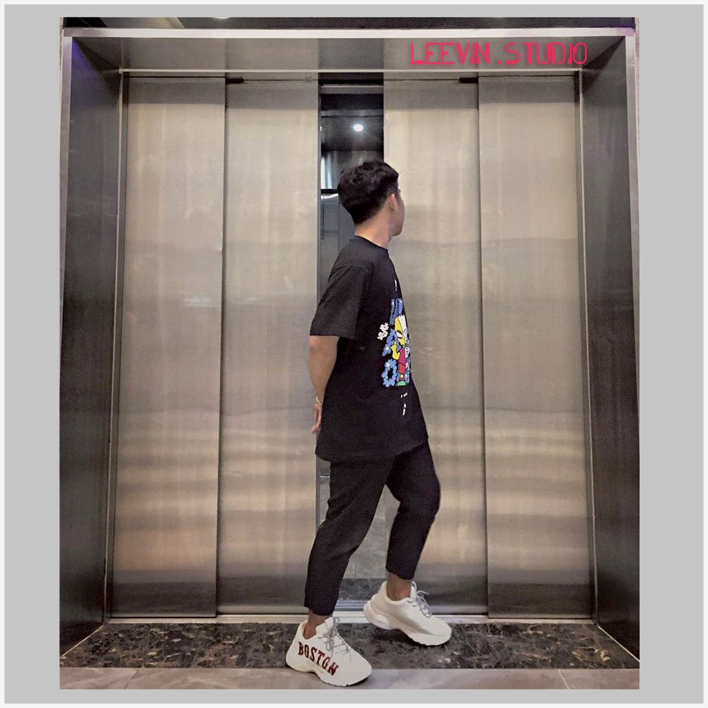 Áo thun form rộng Unisex Hey You Simpson x Jason We are one (Kèm hình chụp + Video) [TE-HY01] Leevin Store | BigBuy360 - bigbuy360.vn