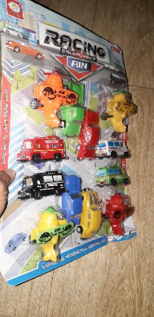 Sét 12 chiếc xe máy bay bằng nhựa chạy chớn rất đẹp