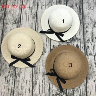 Mũ cói đi biển siêu xinh
