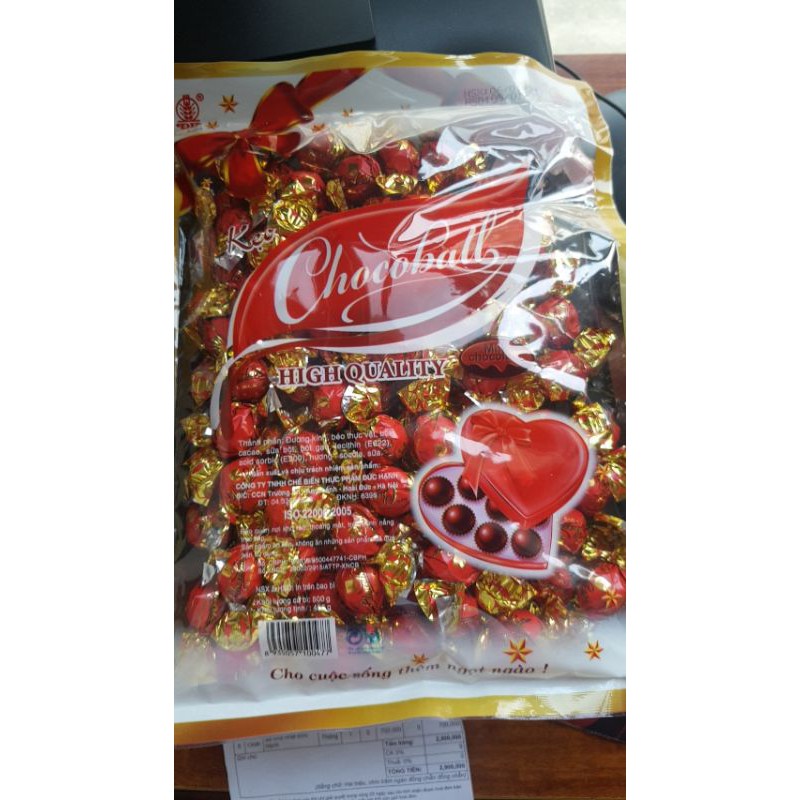Kẹo socola Chocoball 500g