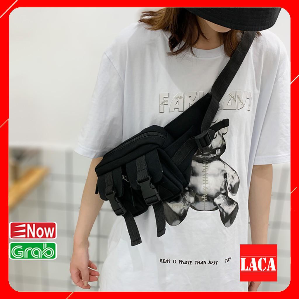 Túi bao tử, túi đeo chéo, đeo hông cho nam nữ cực chất TT006L