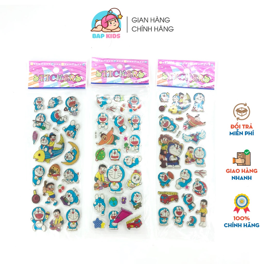 Sticker dán hình Doremon ngộ nghĩnh