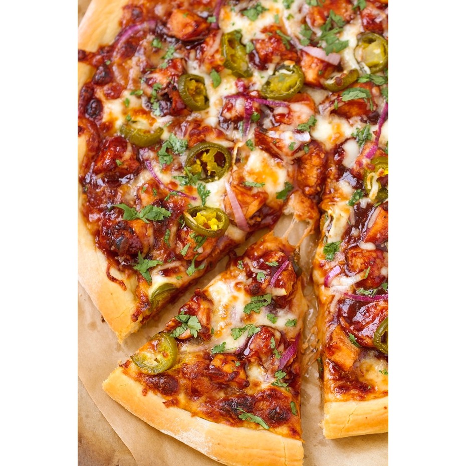 PIZZA SPICY BBQ CHICKEN - GÀ BBQ CAY