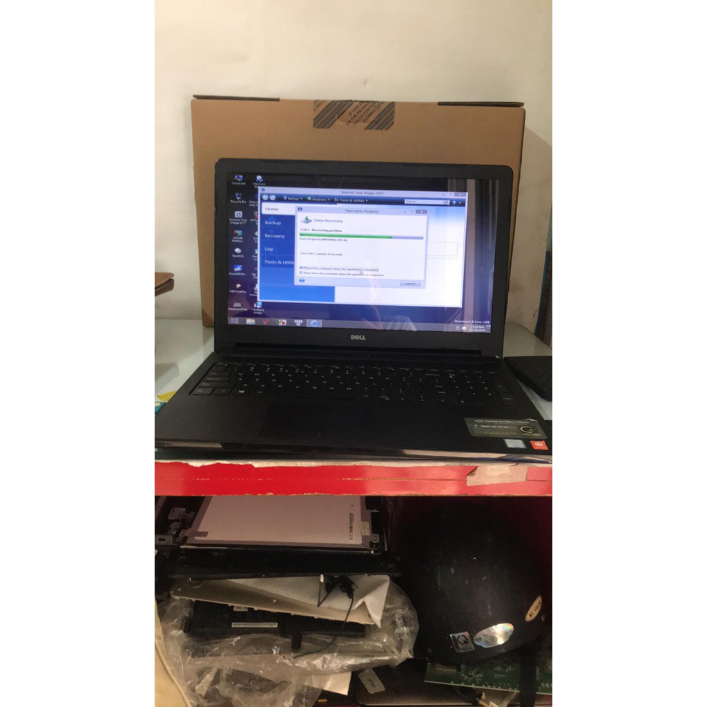 Laptop Dell Vostro 3568 i3-7100U/4GB/1TB/15.6 inches (Đen)