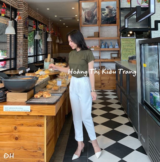 QUẦN BAGGY BASIC CẠP CAO LIỀN