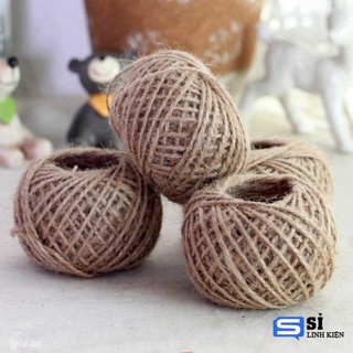 Cuộn 100 mét dây thừng dây gai trang trí hanmade