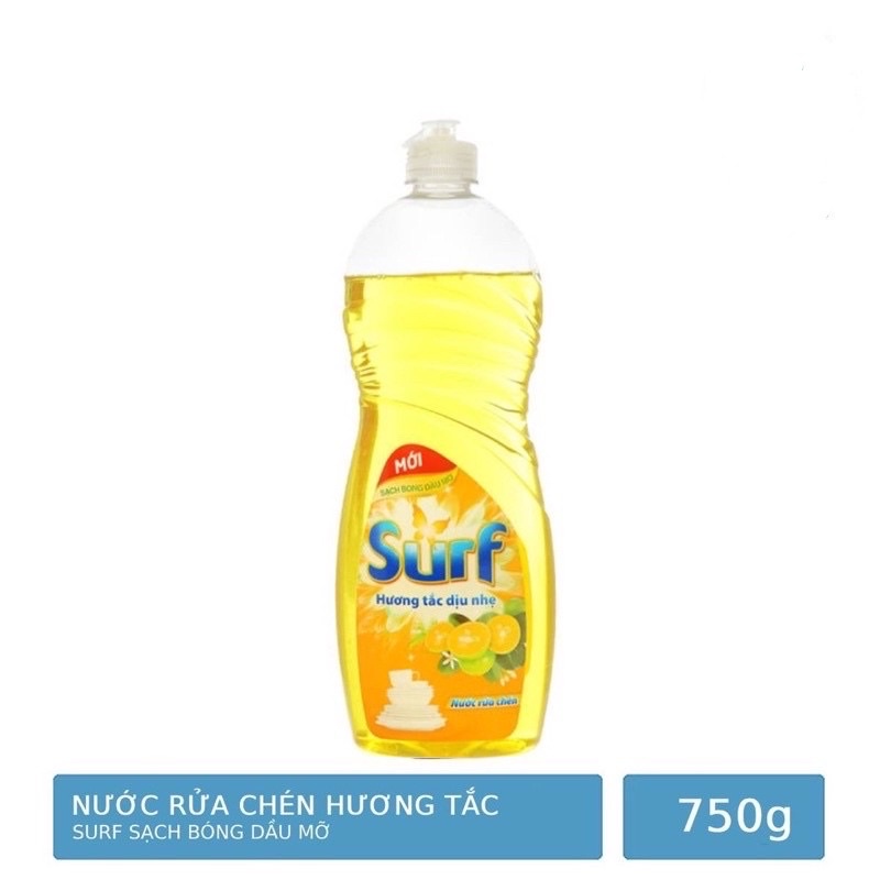 Nước Rửa Chén Surf chai lớn 750ML (hàng chính hãng)