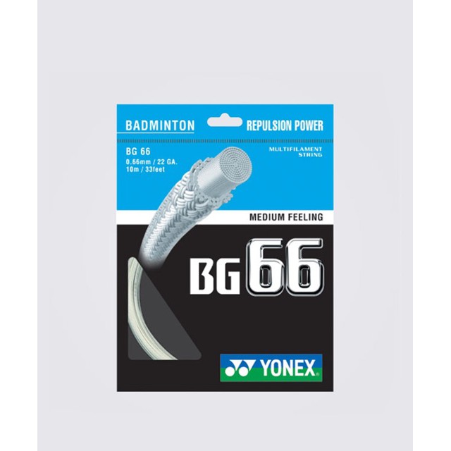 DÂY CƯỚC CĂNG VỢT YONEX BG 66 đủ 3 TEM CHÍNH HÃNG- Nhà phân phối chính hãng- Sport Huế