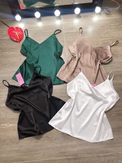 Áo 2 dây lụa