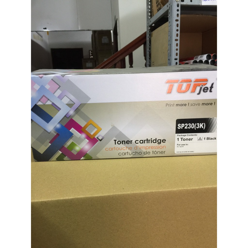 Hộp mực [BH 12 THÁNG] ( Toner Cartridge ) dùng cho máy in Ricoh SP 230DNW, 230SFNW