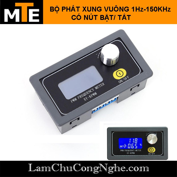 Mạch tạo xung vuông XY-KPWM 1Hz-150Khz (có nút bật/tắt)