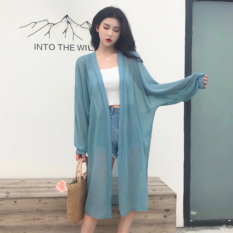 Áo khoác cardigan chống nắng cho nữ | WebRaoVat - webraovat.net.vn