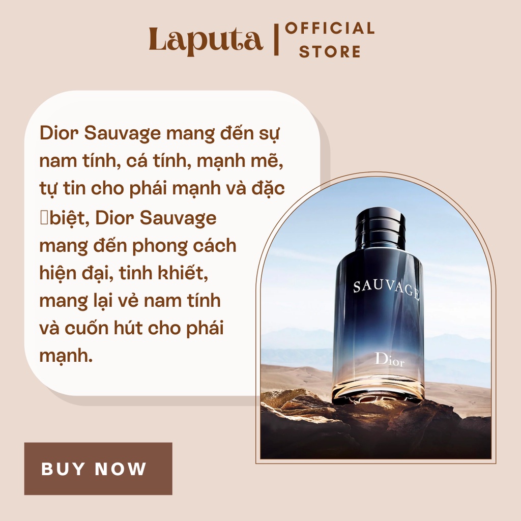 Nước Hoa Nam Sauvage Eau De Toilette For Man