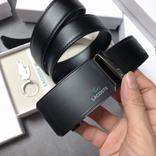 Set Lacoste nịt nhám logo góc + khóa - NN180