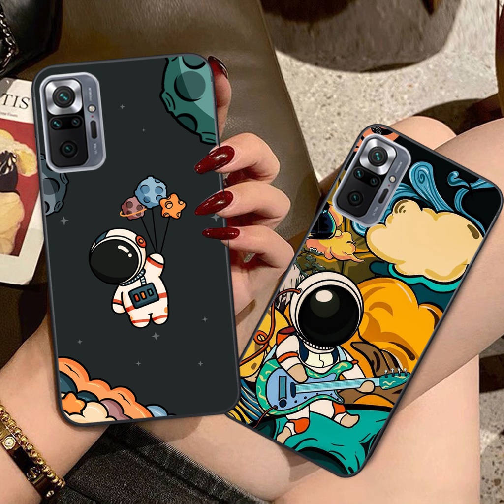 Ốp lưng Xiaomi Redmi 10 / Redmi note 10 4g 5g / Redmi note 10 Pro vũ trụ phi hành gia cực hot siêu cute-rẻ-bền