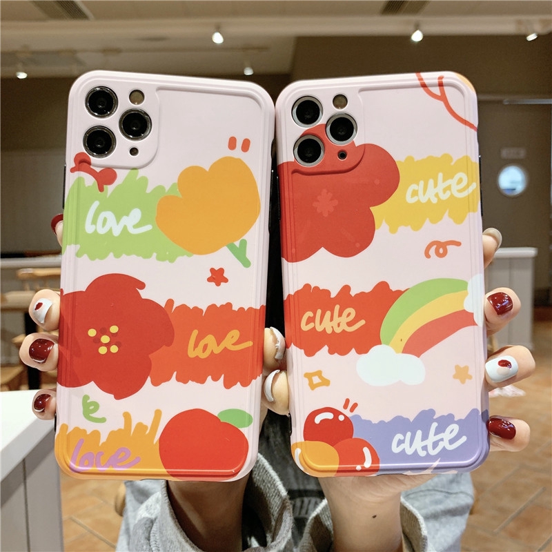 Ốp iphone - Ốp lưng imd new Hoa chữ cute và love 6s/6plus/6splus/7/8/7plus/8plus/x/xs/xsmax/11/11promax-Awifi Case | BigBuy360 - bigbuy360.vn