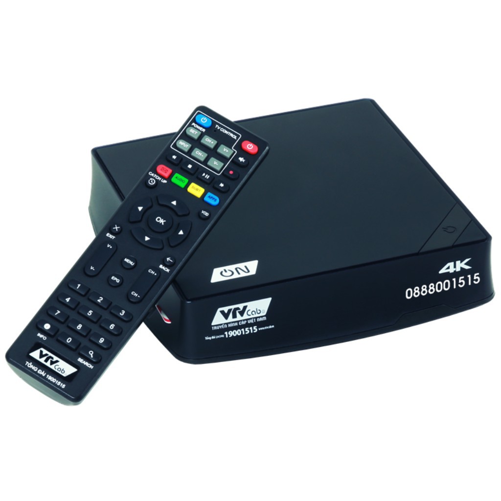 Điều khiển VTV CAB 4K cho đầu kỹ thuật số TvBox. (Mẫu số 4)