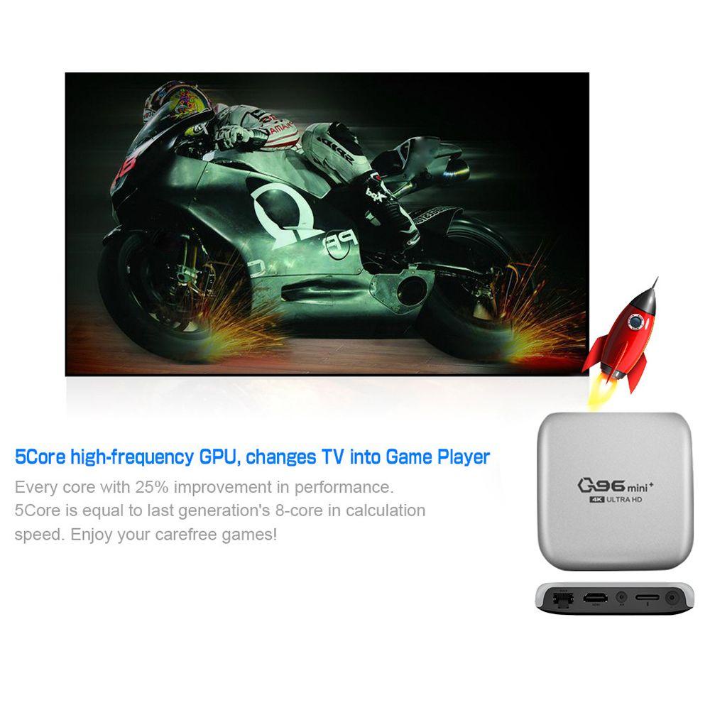 Đầu TV Box Q96 Mini Plus 8GB + 128GB 2.4G WIFI S905L ChấT LượNg Cao KèM Phụ KiệN