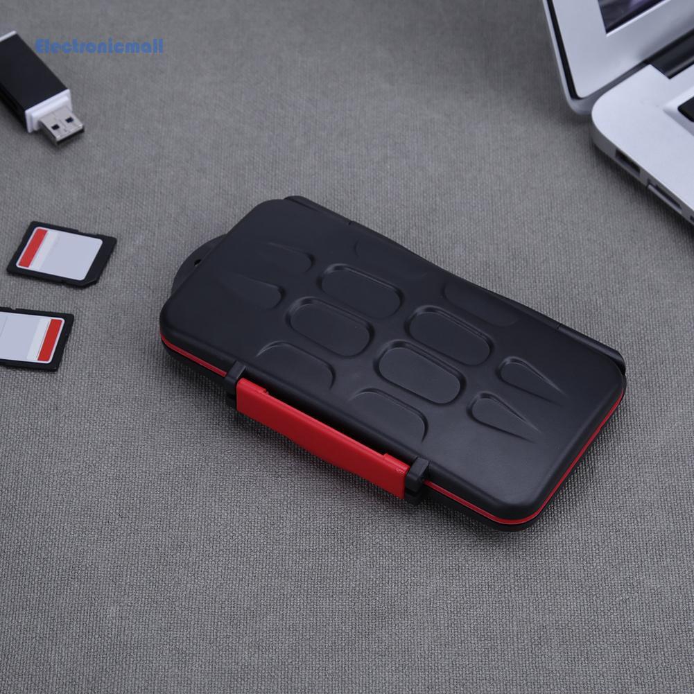 Hộp đựng thẻ nhớ 12SDTF chống thấm nước chống sốc tiện dụng