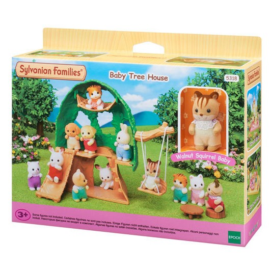 SYLVANIAN FAMILIES Bộ Đồ Chơi Ngôi Nhà Cây Cho Bé