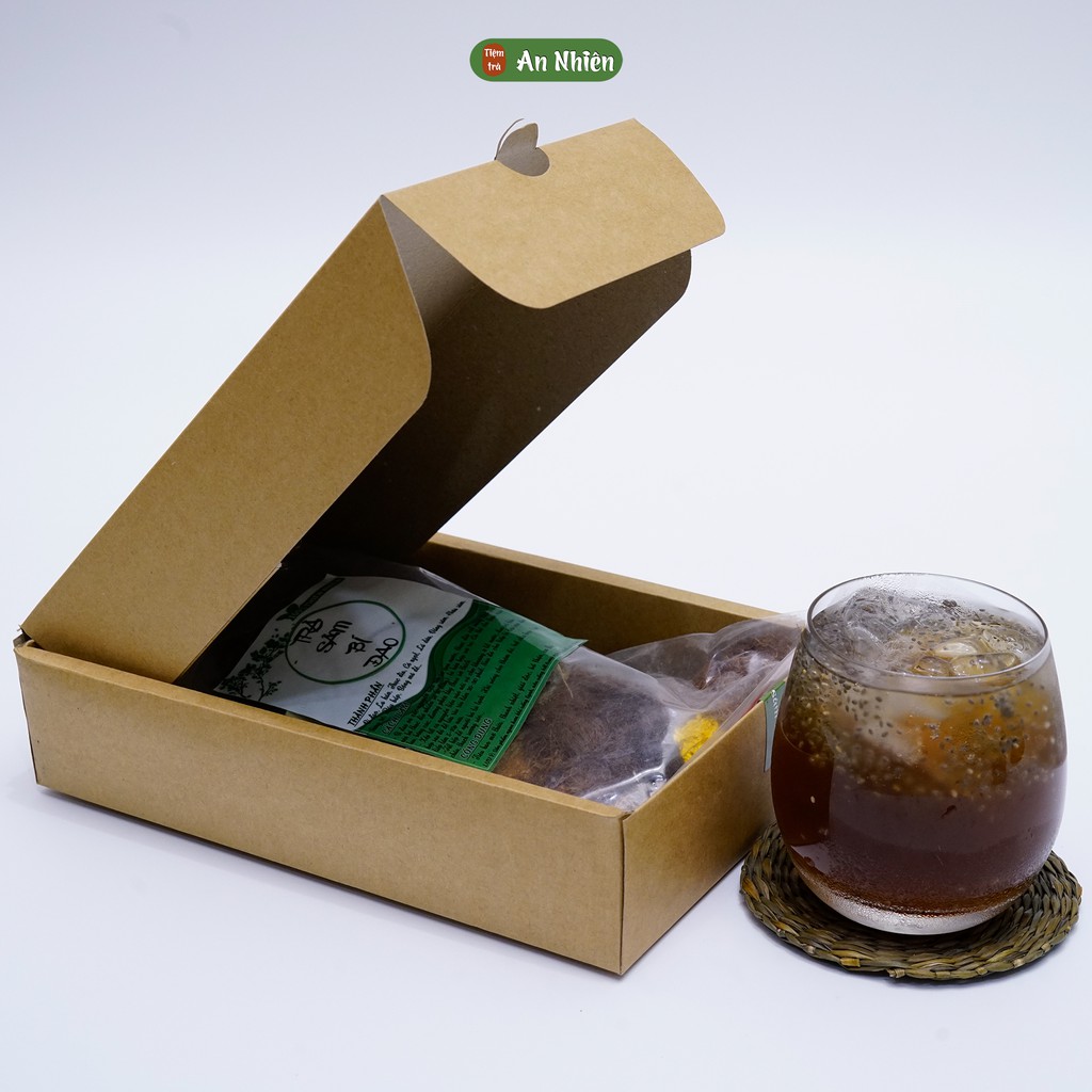 Trà thảo mộc sâm bí đao An Nhiên, set trà sâm bí thanh lọc co thể giải khát mùa hè giúp thải độc gan đẹp da