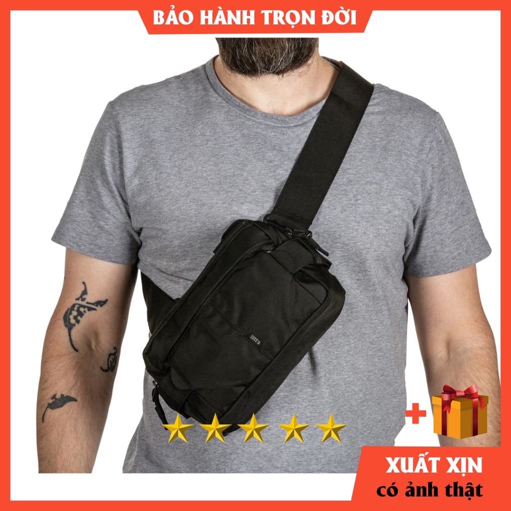 ⚡️Túi đeo chéo 5ll Tactical LV6 3L ⚡️4 tư thế đeo tiện dụng ⚡️ chống thấm nước tốt