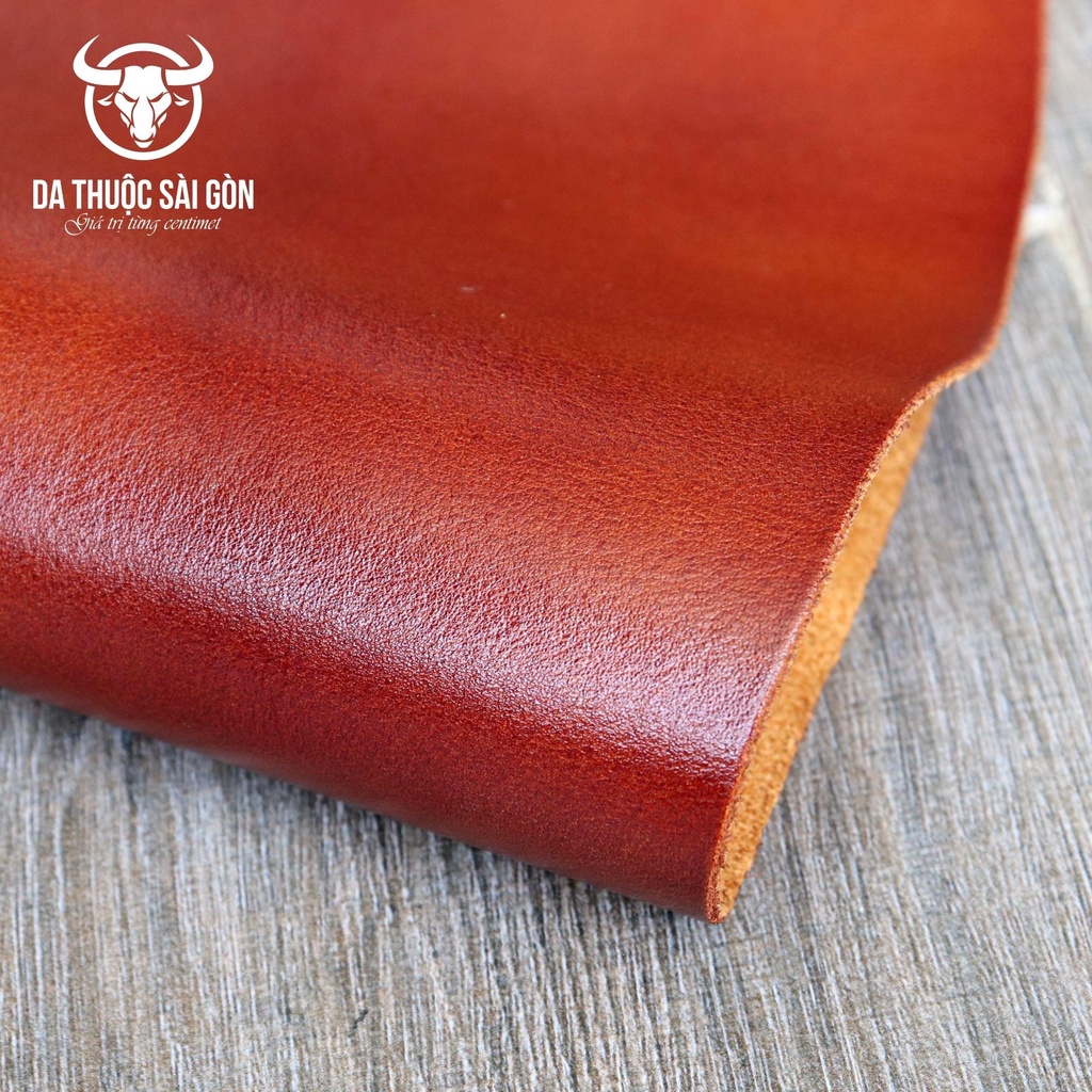 10 Pia da bò Flexible cao cấp màu bò cháy thương hiệu Da Thuộc Sài Gòn - Cần mua da bò