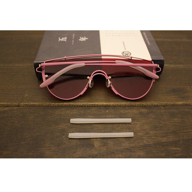 Glasses anti-slip foot cover glasses phụ kiện silicone cover glasses leg anti-slip fine silicone cover pair anti-pinch sweat water mill ear opening foot cover two @