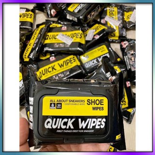 Khăn giấy ướt lau giày sneaker quick wipes - khăn giấy ướt vệ sinh giày – kayio smartbox