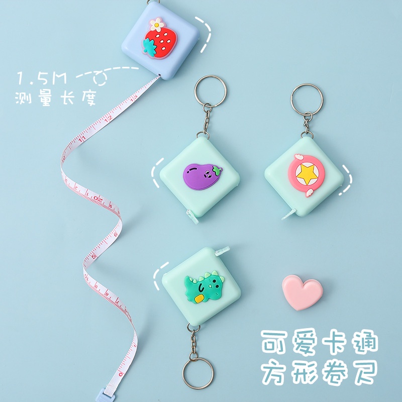 Thước Dây Cuộn Mini Cute 18 Loại Tiện Lợi Dễ Sử Dụng - thước cuộn  kích thước 1.5m