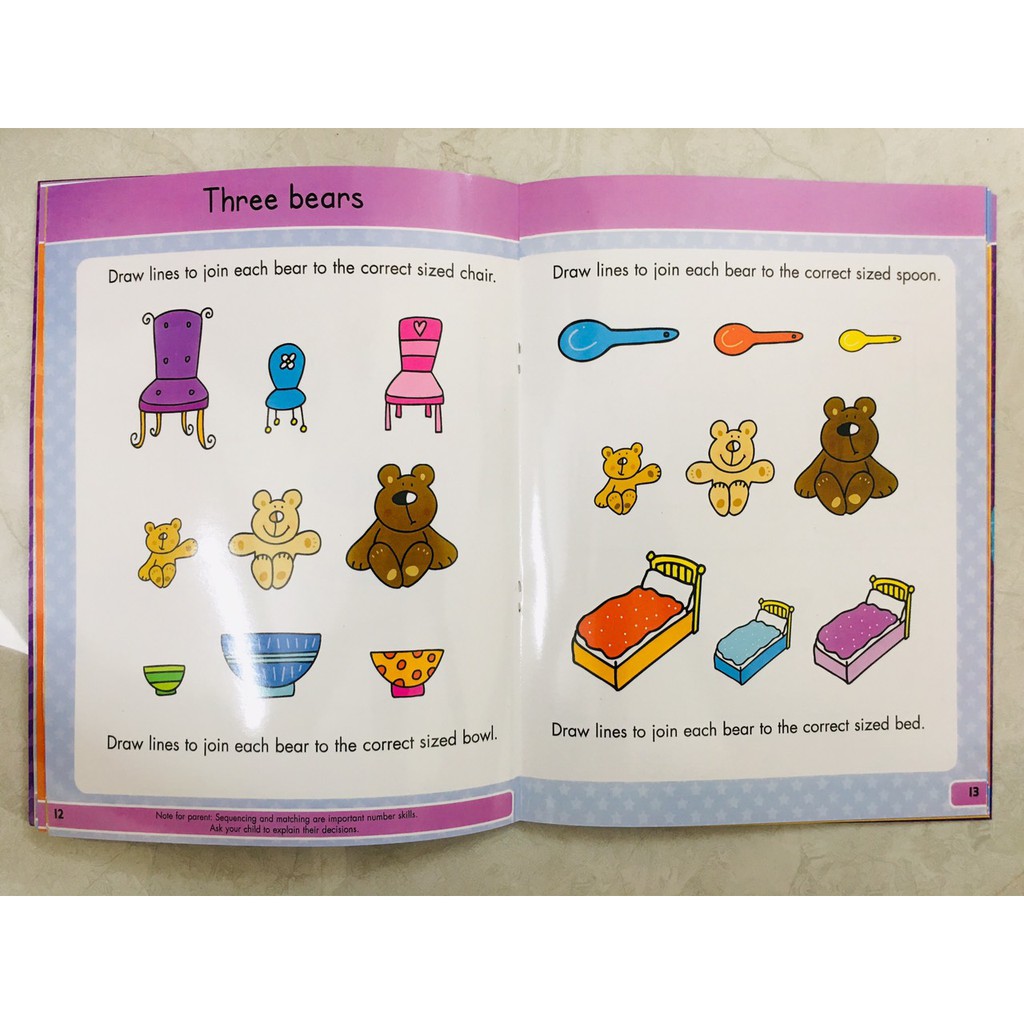 Sách: Tập viết cho trẻ 3 đến 6 tuổi - Wipe Clean Maths - Alphabet