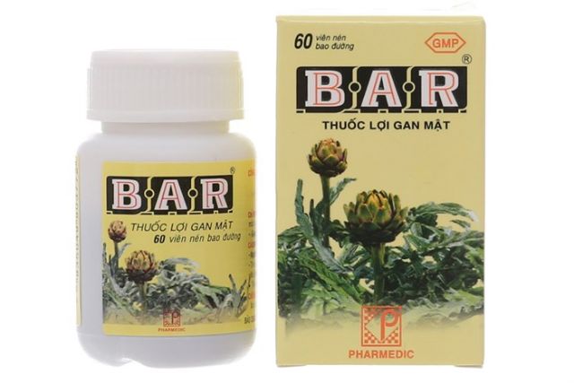 [Hộp 60 &amp; 180 viên]  Viên uống lợi gan mật BAR