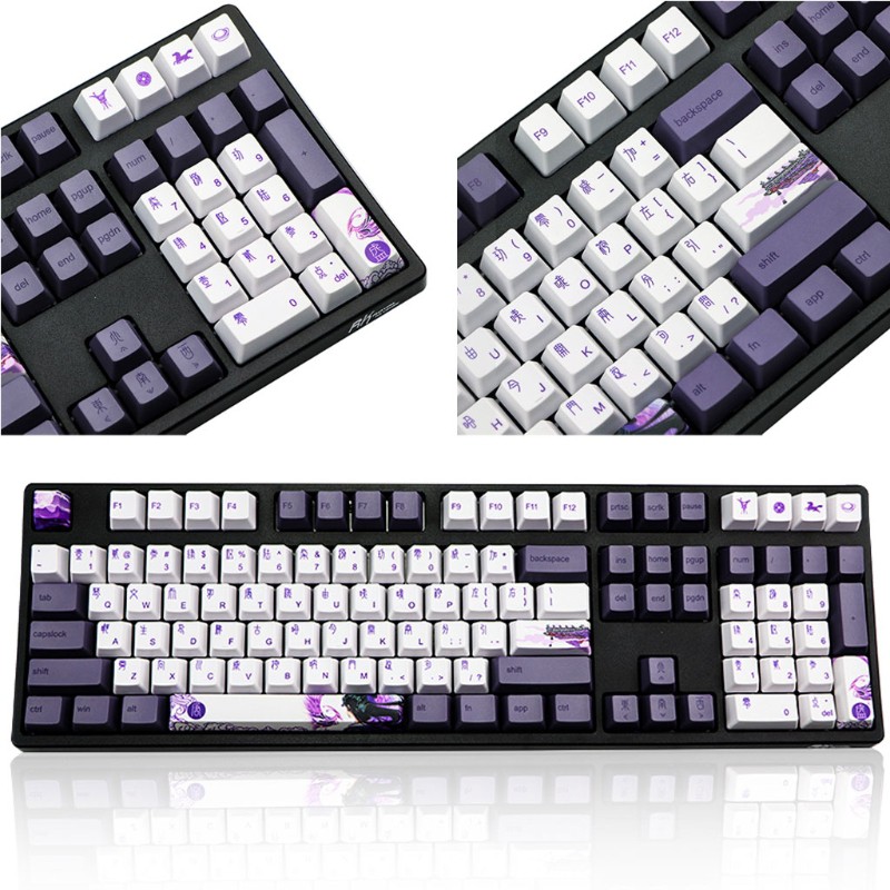 Bộ Phím Rời Pbt 112 Phím Thay Thế Chuyên Dụng Cho Bàn Phím Oem Gk61