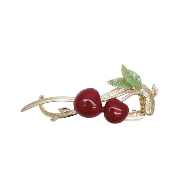 Kẹp Tóc Hình Quả Cherry Dễ Thương Cho Bé Gái Vào Mùa Hè