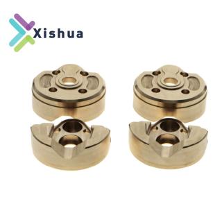 2PCS/4PCS Brass Portal Steering Knuckle Cap Housing for 1/10 RC Crawler AXAIL SCX10 III AXI03007 Capra 1.9 UTB AXI232006