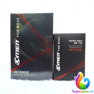 Nước Hoa Nam Xmen For Boss Intense 50ml + Nước Hoa Bỏ Túi Intense 18ml