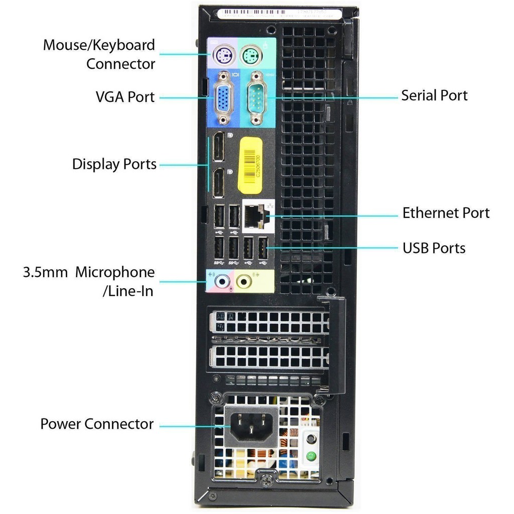 Máy tính đồng bộ Dell Optiplex 790 core i3 RAM 8GB HDD 500GB Tặng USB Wifi, ,