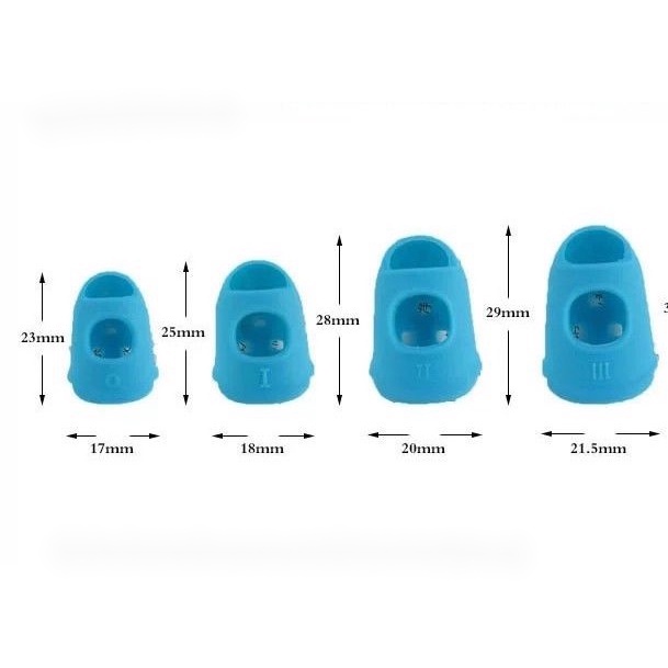 Bọc móng tay chống cắn bằng silicon trong suốt tiện lợi bảo vệ móng tay cổ trang bảo vệ ngón tay băng quấn ngón tay