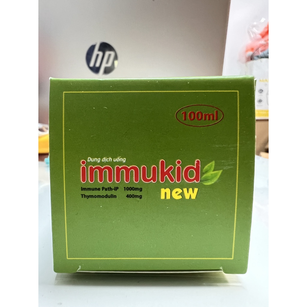 Siro Immukid new giúp bé tăng đề kháng,giảm rối loạn tiêu hóa, tăng cường hệ miễn dịch